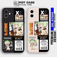 Case Dr Stone Oppo A5S A74 A57 A16 A16K A76 A17 A12 A3S A17K A53 RENO 5 F1S F11 PO242 Softcase Silic