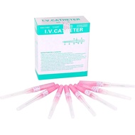 50pcs 20G IV Catheter Needles Kit, Ear Nose Piercing Needles Supply