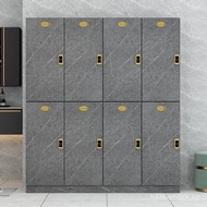 Wooden Locker Cabinet Employee Locker Gym Shower Storage Cabinet with Lock Yoga Sauna Locker Room Ba