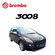 BREMBO Xtra Rear Brake Pads (1 set) - Peugeot 308 Turbo Peugeot 3008