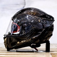 [COMBO QUÀ TẶNG KHỦNG] Mũ bảo hiểm Fullface LS2 FF327 Challenger Carbon - BIKER 176 - Nón bảo hiểm &