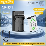 PUMPD NP-BX1 camera battery suitable for Sony ZV-1 RX100 HX50 HX90 WX350 M2 M3 M4 M5 M6 CX240 camera