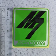 M7 JAPAN.COM WATERPROOF CUTTING STICKER FOR CAR / HELMET / MOTORCYCLE / BICYCLE / LUGGAGE 反光防水贴纸