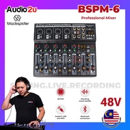 Black Spider BSPM-6 Professional 6 Channel Mixer