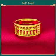 ASIX GOLD สร้อยคอจี้ลูกคิดทองคำแท้ของผู้หญิงสามารถรับโชคลาภได้ ทอง 24K ไม่ลอก ไม่ลอก