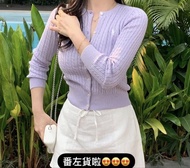 [香港Polo官網賣緊$1,490] (第三幅相係Polo正品認證) 💯 正品authentic (現貨) / Polo Ralph Lauren Mini-cable Cotton Cardigan