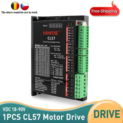CL57 Closed Loop Step Servo Driver for NEMA17 NEMA23 CNC Controller Driver Hybrid Servo Motor for 3D
