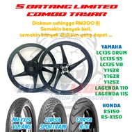SPORT RIM ENKEI LIMITED ORIGINAL LAGENDA LC135 LCV8 125ZR Y15 Y16 RS150 RSX + TAYAR