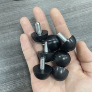 M6M8 Semicircle Head Adjustable Foot Adjustable Foot Pad Furniture Plastic Adjustable Foot W1GF