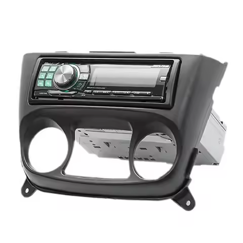 A60M-Multimedia Panel Radio Panel Frame Navigation Frame For Nissan Almera Sentra N16 Adapter Panel 