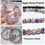 SG Local Eunegems Natural Super Seven Crystal Bracelet C68