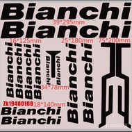 Bianchi Frame Sticker for bike MTB Road Bicycle Cycling Decals Free shipping