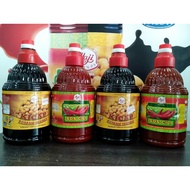 Kombo set {Kicap Lemak Manis Sedap Haji & Sos Cili Haji 2 kg}