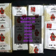 plastik pp bening plastik pp laundry plastik pp cap wayang pp bening wayang pp wayang