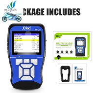 ☂✑♞ JDiag M100 Motorcycle Scanner Battery Tester OBD Moto Diagnostic Tool TPMS ABS Test For Kawasaki Yamaha Suzuki KTM