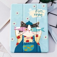 1 Pc Cats And Fish Tablet Case & Kindle E-Book Case Compatible With IPad 10th Generation, IPad 10.2/