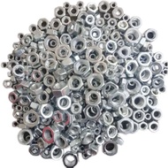 Galvanized 4.8 Nut Repair Hexagonal Mixed Nut Galvanized Nut Grade Nut Nut GDJN