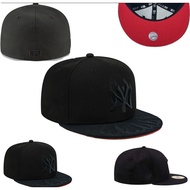 Baseball cap, fitted cap, New Era 59FIFTY New York Yankees all-black sun protection outdoor sports f