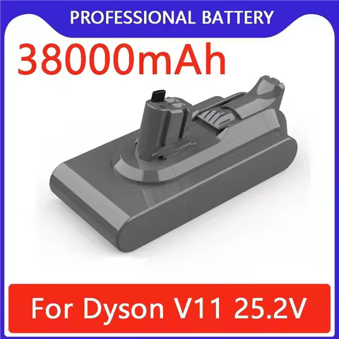 25.2V 38000mAh Battery for Dyson V15 Vacuum Cleaner Compatible Models SV22 SV28 SV29 Rechargeable fo