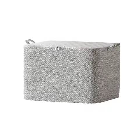 Dustproof Organizers Multifunctional Clothes Storage Bins House-Moving with Handle Zipper for Blanke