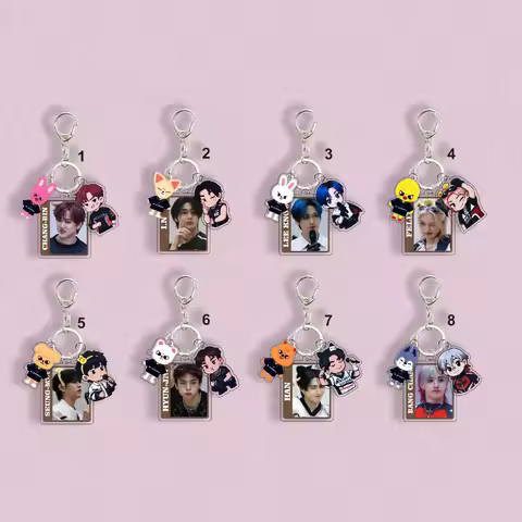 StrayKids peripheral Huang Xuanchen szkoo new album KARMA star peripheral pendant bag keychain