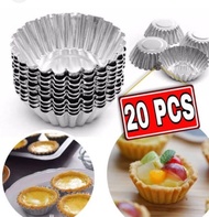 20 pcs cetakan kue pai /cetakan sus buah/ Cetakan Kue Sus /Cetakan pie buah/-Size A 75 cm(20 pcs)