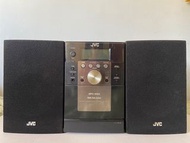 迷你音響組合 JVC (AM/FM Radio/Cassette Tape 卡式帶 /CD) 有搖控器