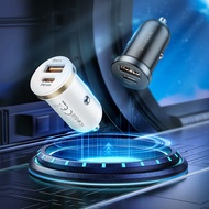 BOROFONE BZ22 Dual Port PD30W+QC3.0 Car Charger Suitable for Apple Type-c Fast Charger 6.9