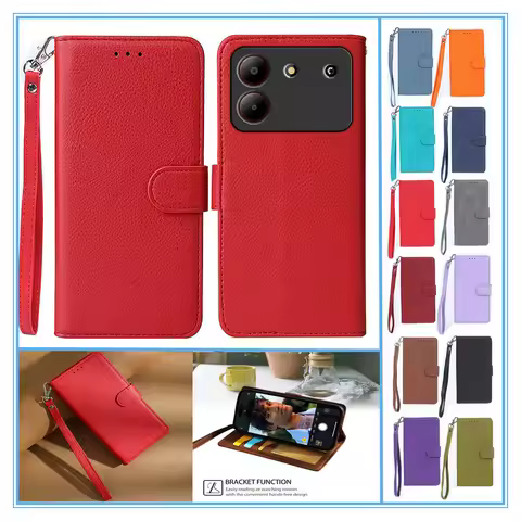Wallet Flip Case For ZTE Blade A54 Phone Case Etui ZTE A54 Blade Global version Cover Leather ZTEA54