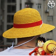 35CM Luffy Straw Hat Anime One Piece Mugiwara Hat No Luffy Cosplay Hat