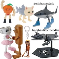 Tralalero Tralala Tung Tung Sahur Toy Ballerina Cappuccina Tung Tung Tung Sahur Action Figure Toys