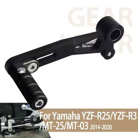 Gear Shift Lever For YAMAHA MT03 MT25 YZF R3 YZR25 2014-2020 Motorcycle Adjustable Folding Gear Shif