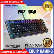 Tecware Phantom P87 Tkl Rgb Outemu Mechanical Keyboard Switch - Original Red - Warranty