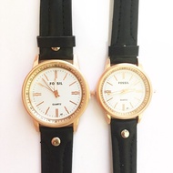 Fossil Couple Watch Leather