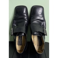 Square toe monkstrap - size 42 (soft leather)