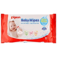 PIGEON BABY WIPES WATERPURE 82's