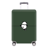 【ของขวัญฟรี】ผ้าคลุมกระเป๋าเดินทาง กระเป๋าเดินทาง ผ้ายึดได้เยอะ กันฝุ่น กันรอย สวมใส่ได้ ข้น 20/22/24/26/28 นิ้ว luggage cover