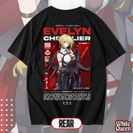 Evelyn Chevalier Zenless Zone Zero T-Shirt - Men's & Women's Distro Chaos Anime & Game T-Shirt ZZZ E