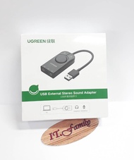 USB SOUND EXTERNAL STEREO ADAPTER  ซาวด์การ์ดแบบใช้ภายนอก (PA-40964) UGREEN (ออกใบกำกับภาษีได้)