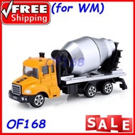 CONCRETE MIXER TRUCK EMULATION MODEL TOY (EARTHY)
