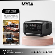 EcoFlow RIVER 2 | RIVER 3 UPS | PLUS Portable Power Station | 300W (Surge 600W) | 256Wh (80,000mAh) 