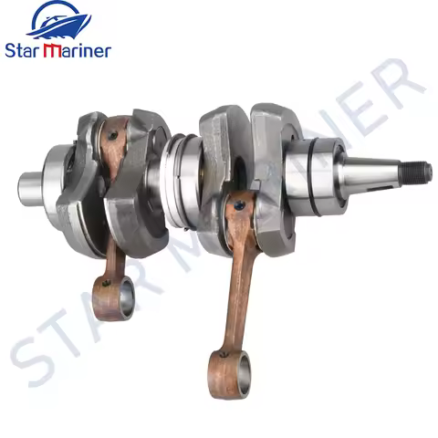 61N-11400-00 69P-11400-00 Crankshaft Assy For YAMAHA Outboard Motor 2 Stroke 25HP 30HP 61N-11400 61N