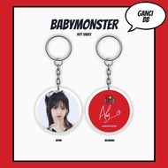 GANTUNGAN KEYCHAIN BABYMONSTER HOT SAUCE REVERSIBLE KEYCHAIN KPOP UNOFFICIAL BABY MONSTER ASA KEYCHA