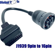 Deutsch J1939 9Pin To 16Pin Truck Cable J1708 6Pin To ii