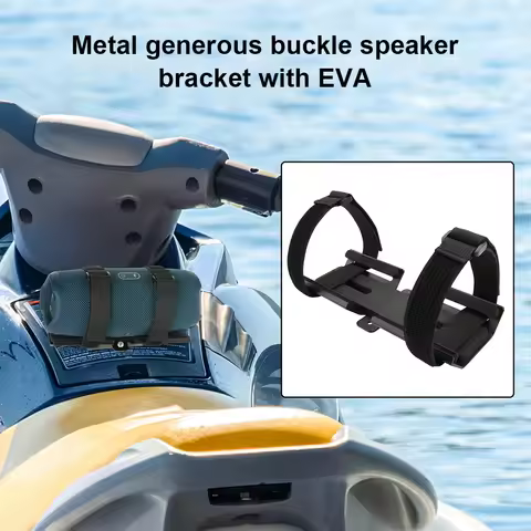 Portable Speaker Holder Speaker Mount Adjustable Strap Speaker Bracket Metal Speaker Mount Holder fo