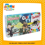 Hasbro Gaming Triple Play Pack (Monopoly, Clue, and Twister )