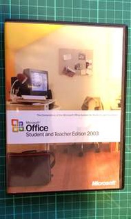 原廠正版Microsoft Office Student and Teacher Edition 2003