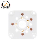 1PC 5pin Tube Socket Ceramic Electronic Valve Base for 4-400A 3-500Z 4-400 4-125 Vintage Audio Tube 