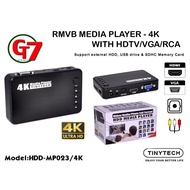 Tinytech RMVB / HDD MEDIA PLAYER 4K (HDD-MP023/4K)