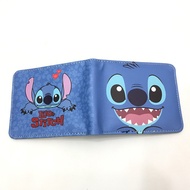 JPW9 Coin Purse PU Wallet Stitch Blue Stitch Wallet
